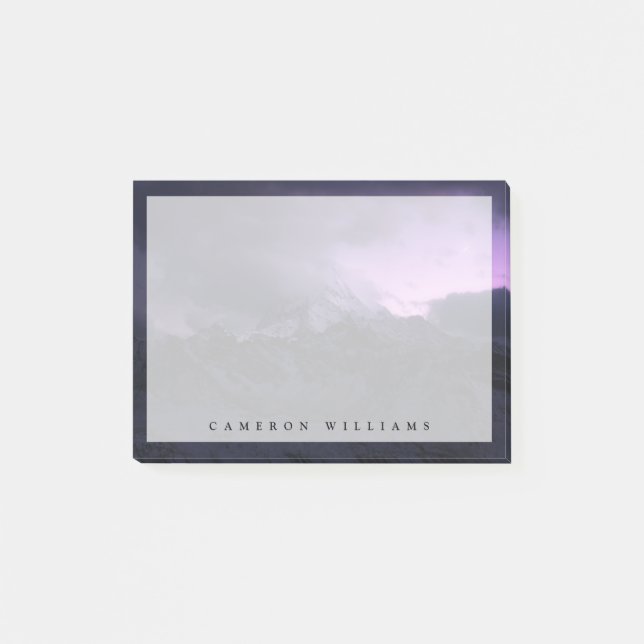 Gebirge | Yading National Park, Sichuan, China Post-it Klebezettel (Vorderseite)