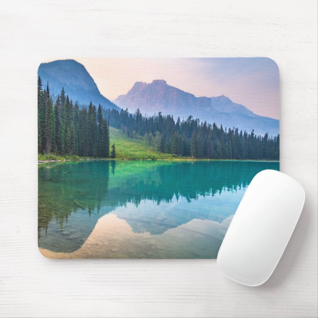 Gebirge | Yoho National Park, British Columbia Mousepad (Mit Mouse)