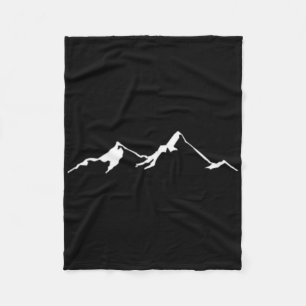 Gebirgs vintage-design Klettern Wandern Skifahren Fleecedecke