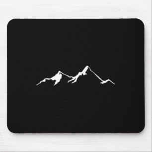 Gebirgs vintage-design Klettern Wandern Skifahren Mousepad