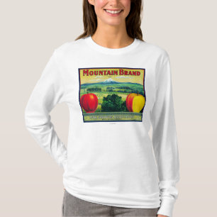 GebirgsApple-Kiste LabelHood Fluss ODER T-Shirt