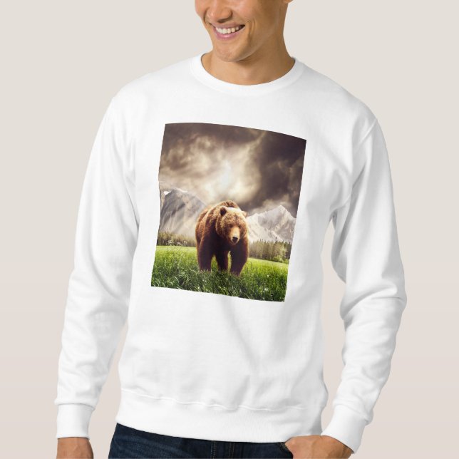 Gebirgsbär Sweatshirt (Vorderseite)