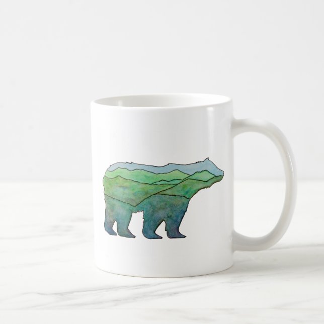 Gebirgsbär Tasse (Rechts)