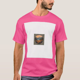 Gebirgsbäume Vögel Vögel Ohne Leveln T-Shirt