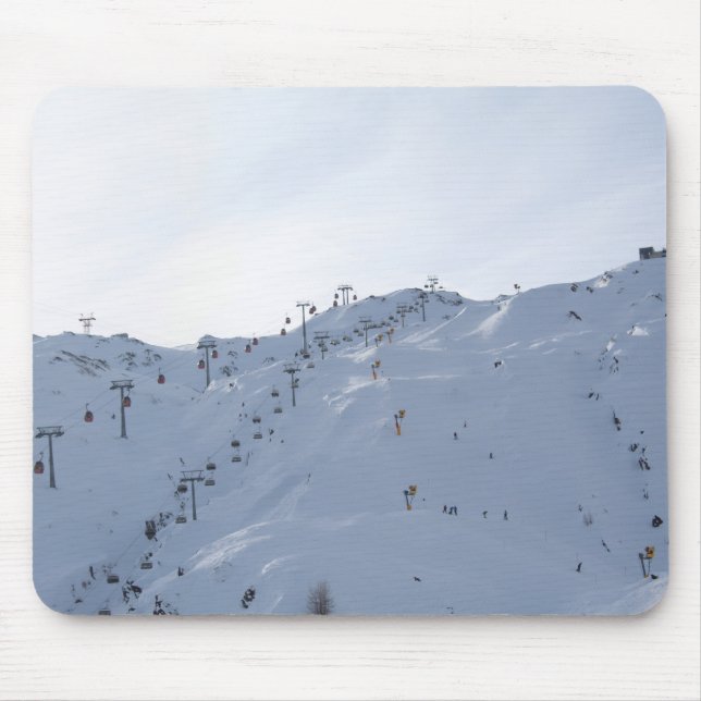 Gebirgsbild in den Alpen Mousepad (Vorne)