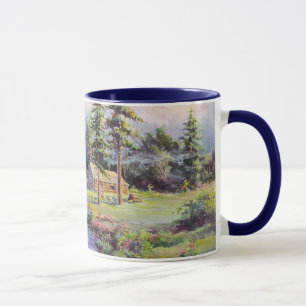 GEBIRGSBlockhaus durch SHARON SHARPE Tasse