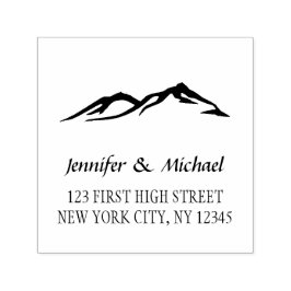 Gebirgsbraut Name des Gebirges Permastempel