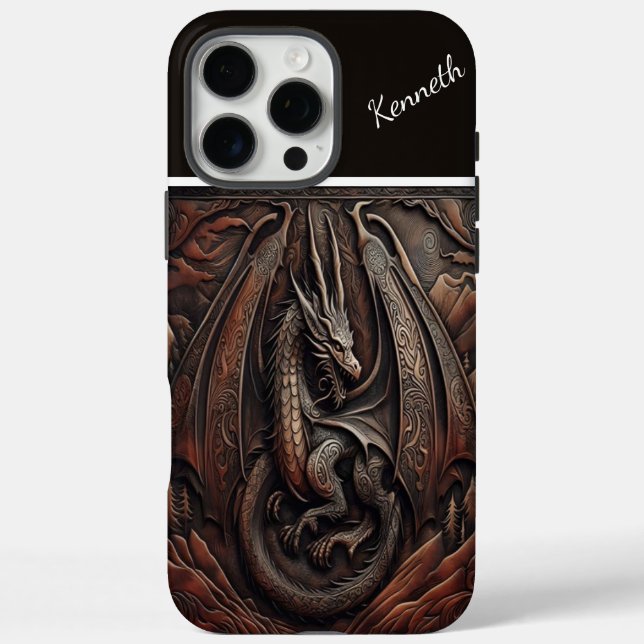 Gebirgsdrache Case-Mate iPhone Hülle (Rückseite)