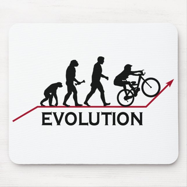 Gebirgsfahrrad-Evolution Mousepad (Vorne)