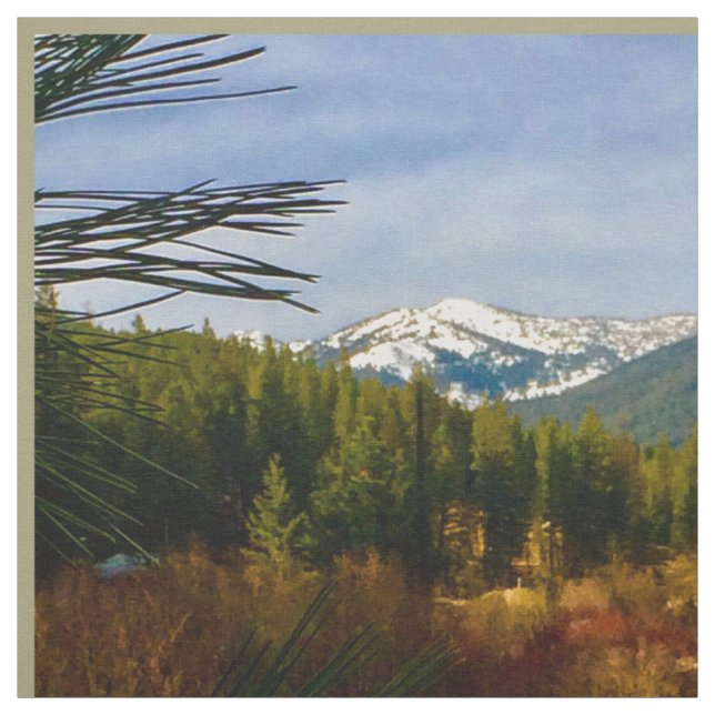 Gebirgsfallfabrik Stoff (Muster)