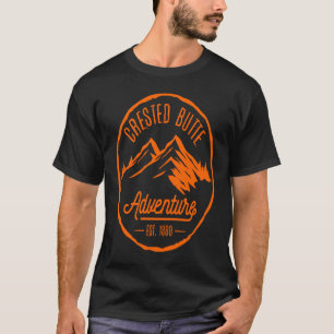 Gebirgsflüsse von Butte Colorado - Wald T-Shirt