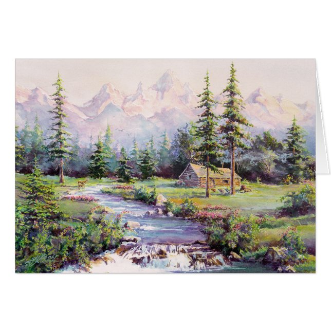 GEBIRGSkabine durch SHARON SHARPE (Vorderseite (Horizontal))