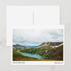 Gebirgskette Postkarte