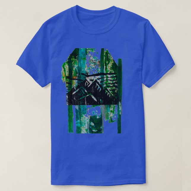 Gebirgskette T-Shirt (Design vorne)