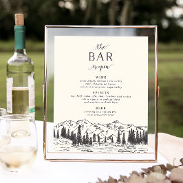 Gebirgskitzel-Bar Poster
