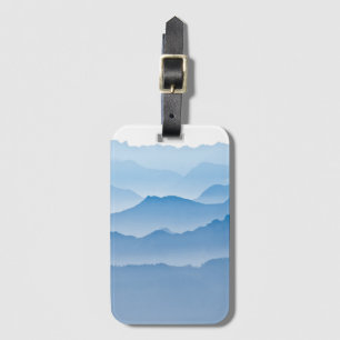 Gebirgslandschaft   die Schweiz Gepäckanhänger