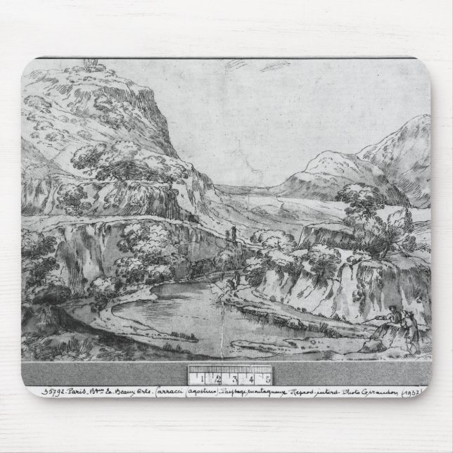 Gebirgslandschaft Mousepad (Vorne)