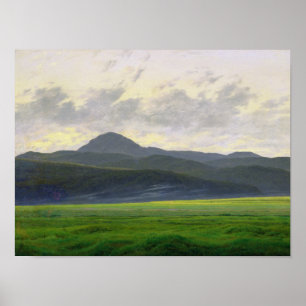 Gebirgslandschaft Poster