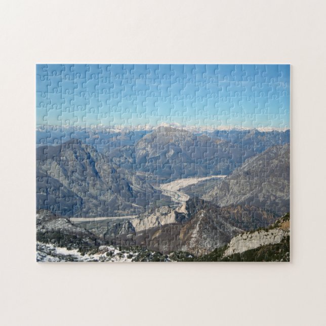Gebirgslandschaft Puzzle (Horizontal)