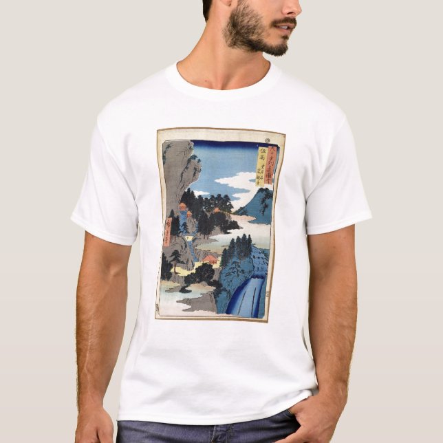 Gebirgslandschaft T-Shirt (Vorderseite)