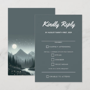 Gebirgsmagie RSVP Karte