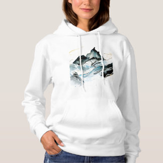 Gebirgsmalerei Hoodie