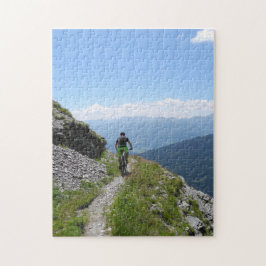 Gebirgsradfahren Puzzle