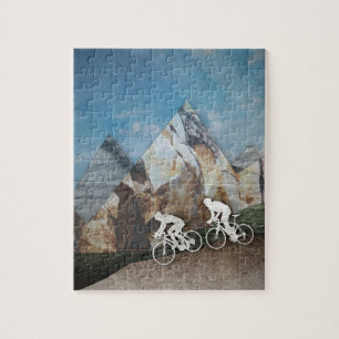 Gebirgsradfahren Puzzle