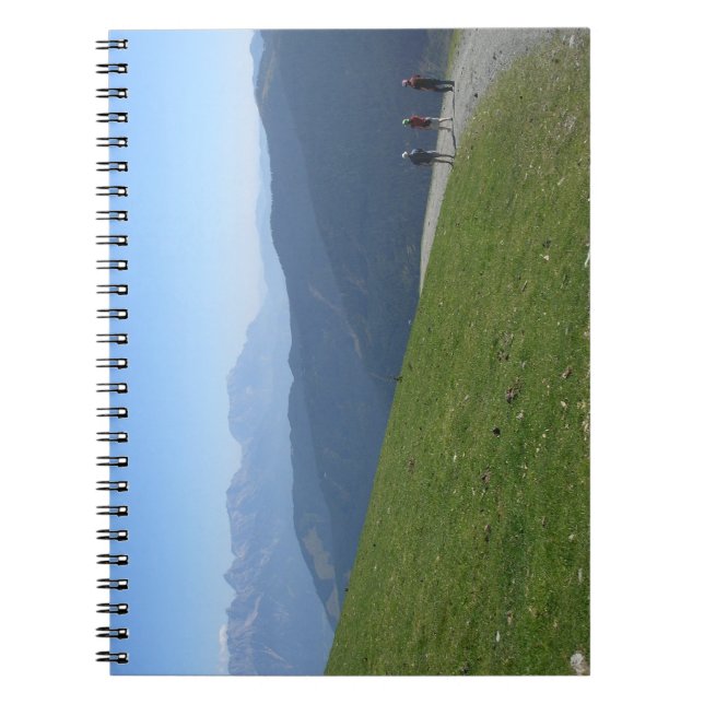Gebirgsreise-Notizbuch Notizblock (Vorderseite)
