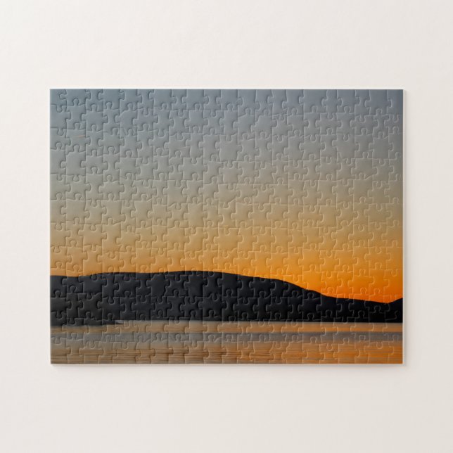 GebirgsSilhouette Puzzle (Horizontal)