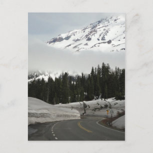 Gebirgsstraße Postkarte