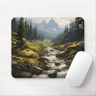Gebirgsströmung Mousepad