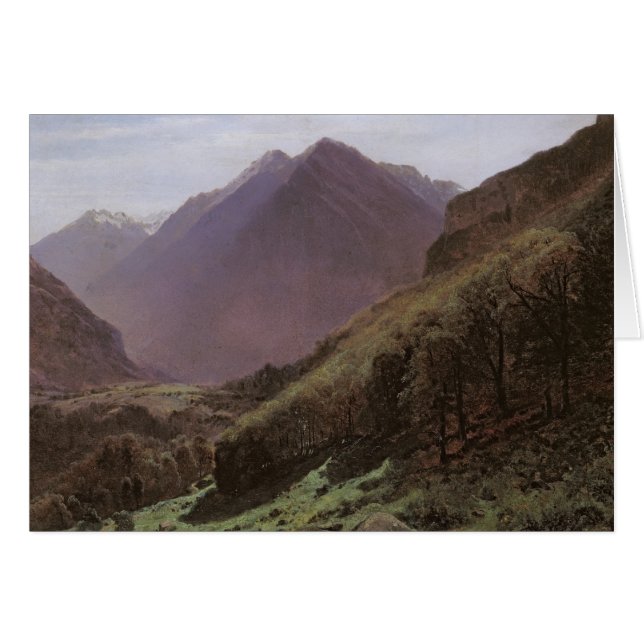 Gebirgsstudie, c.1840-43 (Vorderseite (Horizontal))