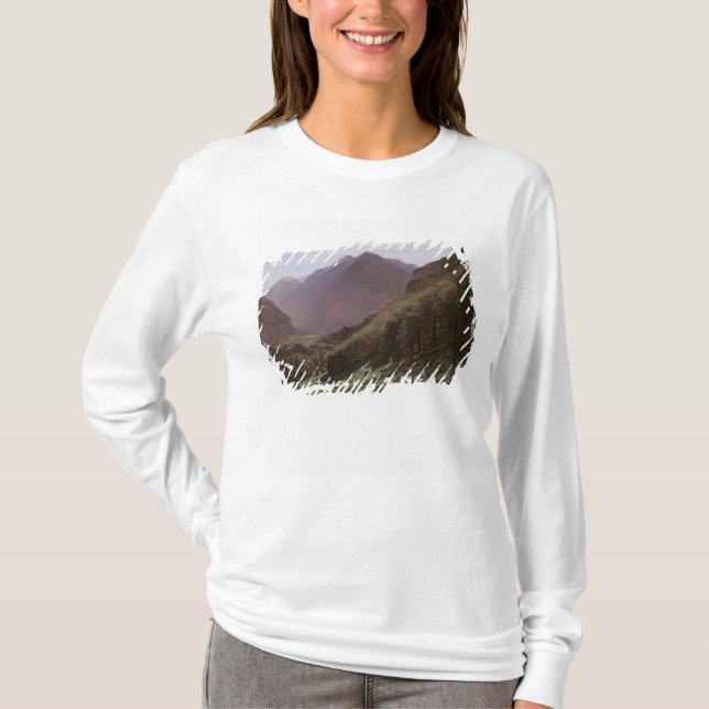 Gebirgsstudie, c.1840-43 T-Shirt (Vorderseite)