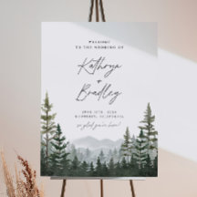 Gebirgssyteme für Hochzeiten, Holz