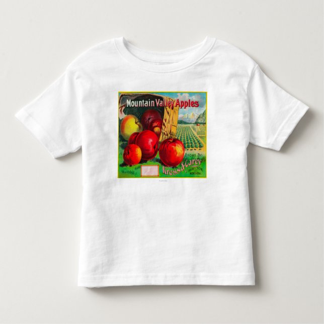 Gebirgstal Apple LabelHamilton, M.Ü. Kleinkind T-shirt (Vorderseite)