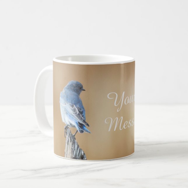 Gebirgsvogel Kaffeetasse (Vorderseite Links)
