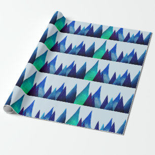 Gebirgswackelpapier Geschenkpapier