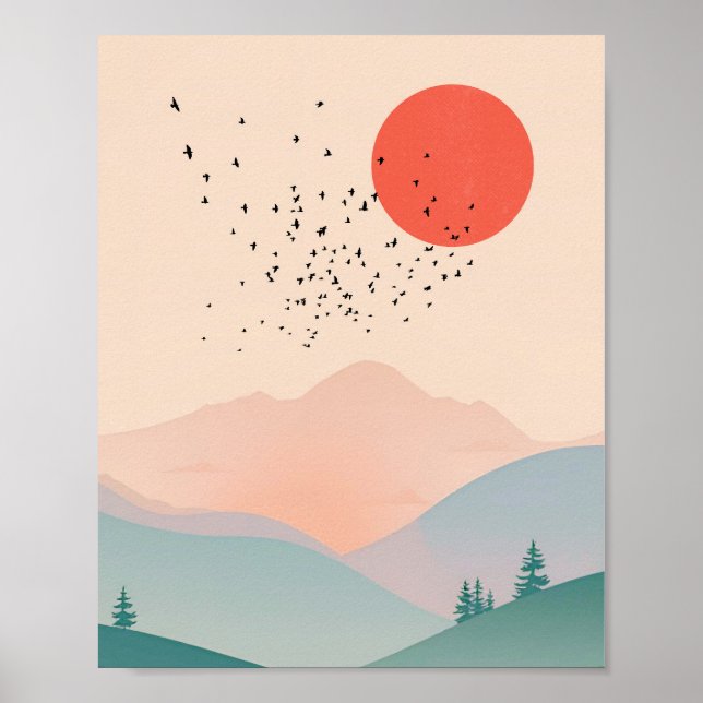 Gebirgszeit Poster (Vorne)