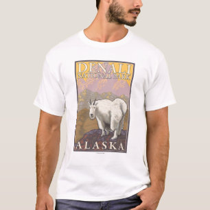 Gebirgsziege - Denali Nationalpark, Alaska T-Shirt
