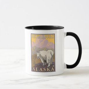 Gebirgsziege - Petersburg, Alaska Tasse