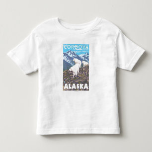 Gebirgsziegen-Szene - Cordova, Alaska Kleinkind T-shirt