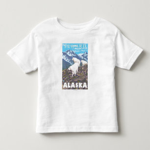 Gebirgsziegen-Szene - Seward, Alaska Kleinkind T-shirt