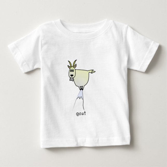 Gebirgsziegen-T-Shirt Baby T-shirt (Vorderseite)