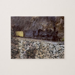 Gebirgszug-Puzzlespiel Puzzle