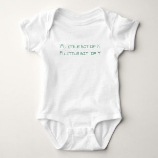gebissen von X und von Y Baby Strampler