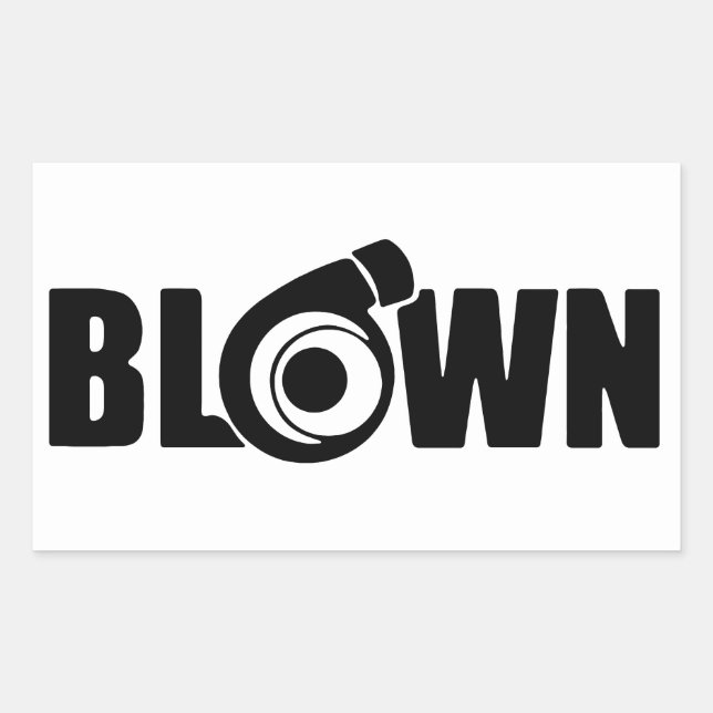 geblasen rechteckiger aufkleber (Vorderseite)