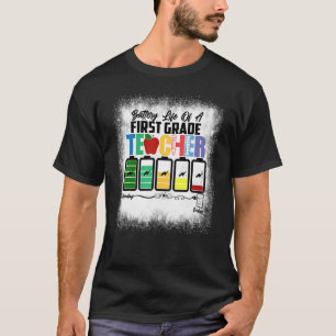 geblasene Akkulaufzeit eines ersten Lehrers T-Shirt