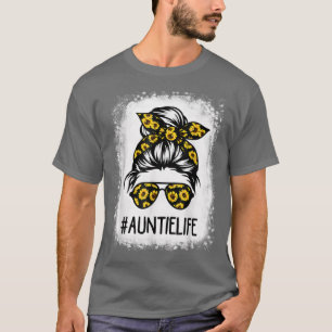 Geblasenes Tantentuch Leben mit Sonnenblume, Messy T-Shirt
