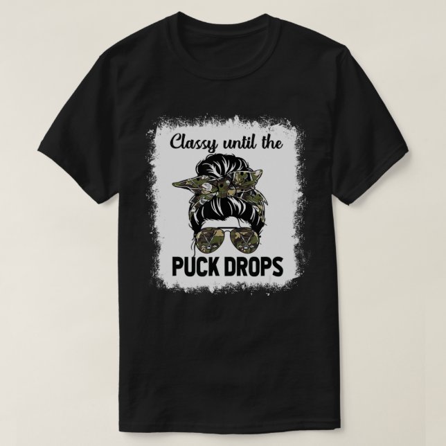 Gebleicht, bis der Puck sich vom unangenehmen Bun  T-Shirt (Design vorne)